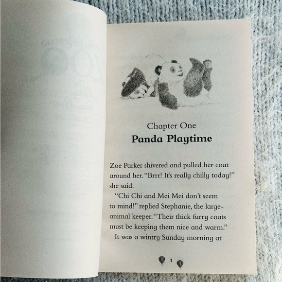 Set of 2 Zoe’s Rescue Zoo 🐘🐻‍❄️ Amelia Cobb Scholastic Paperback Chapter Books - Picture 4 of 8